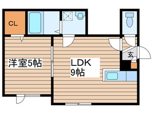 ケープコッドの物件間取画像